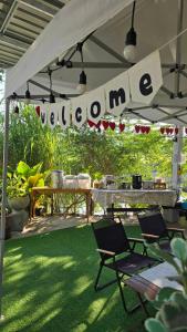 Zahrada ubytování บ้านเป็ดน้อย Little duck cottage + 12 fotografií