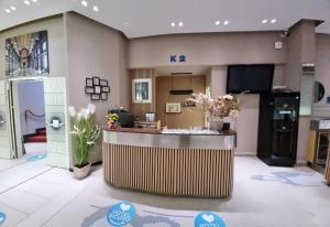 Vstupní hala nebo recepce v ubytování Hotel K2 Cervia 3 stelle sup