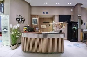 Vstupní hala nebo recepce v ubytování Hotel K2 Cervia 3 stelle sup