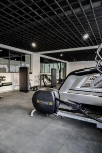 Fitness centrum a/nebo fitness zařízení v ubytování Sunset stays