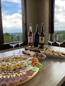 Nápoje v ubytování Vino & Vista