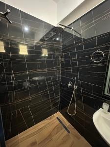 Koupelna v ubytování Hotel Hyso Vela
