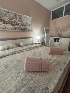 Postel nebo postele na pokoji v ubytování Apartman Teodora
