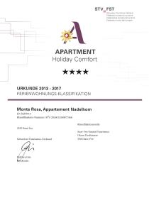 Monte Rosa的证书、奖牌、标识或其他文件