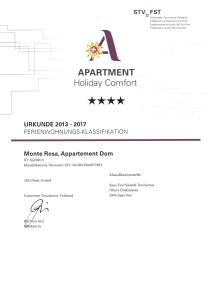 Monte Rosa的证书、奖牌、标识或其他文件