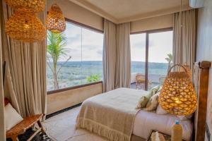 Postel nebo postele na pokoji v ubytování Zayyna hôtel de charme Essaouira