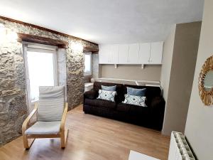 Część wypoczynkowa w obiekcie Apartamento en el Casco Viejo. Itsasargi