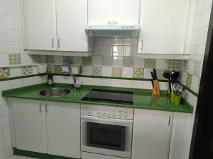 Kuchyň nebo kuchyňský kout v ubytování VUT "O Pazo" Sanxenxo os espera