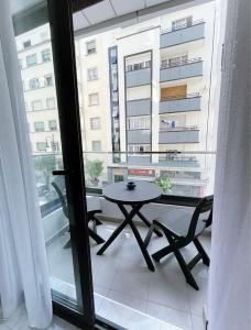 Balkón alebo terasa v ubytovaní Twin Hotel Tanger