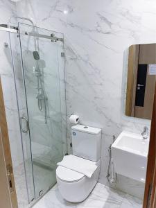 Kúpeľňa v ubytovaní Twin Hotel Tanger