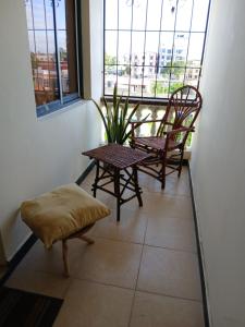 Χώρος καθιστικού στο Azuka Luxury Apartments