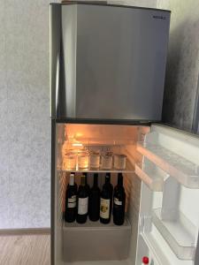 Kuchyň nebo kuchyňský kout v ubytování Butichi Guest House