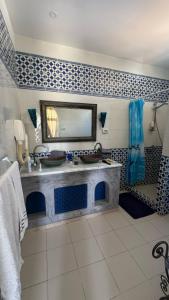 Koupelna v ubytování maison d hôte rêve de désert jerba
