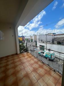 En balkon eller terrasse på Casa bonita