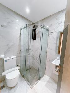 Kúpeľňa v ubytovaní Twin Hotel Tanger