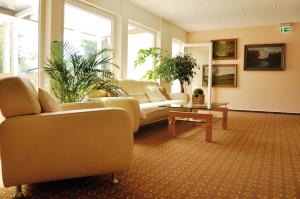 Posezení v ubytování Gartenhotel Feldeck