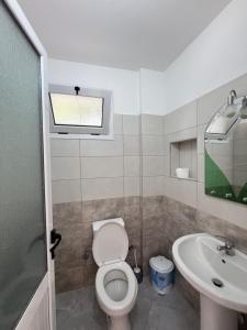 Koupelna v ubytování Guest House Vlore