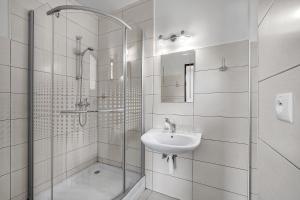 Ένα μπάνιο στο Hotel PODKOST