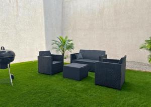 Ruang duduk di La Casa Hacienda, Hypercentre, Idéal Groupe, Terrasse