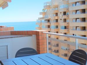 Balkón alebo terasa v ubytovaní Ayf 3 habitaciones en 1ª linea de playa