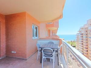 Balkón alebo terasa v ubytovaní Ayf 3 habitaciones en 1ª linea de playa