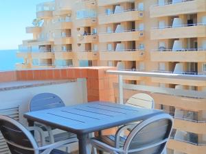 Balkón alebo terasa v ubytovaní Ayf 3 habitaciones en 1ª linea de playa