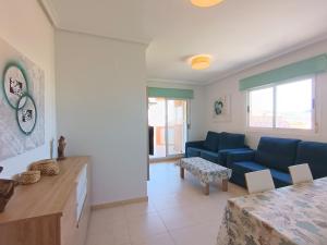 Posedenie v ubytovaní Ayf 3 habitaciones en 1ª linea de playa