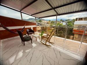 Μπαλκόνι ή βεράντα στο Apartamento Piso 3 Casa 5 Hospedaje Atlantis