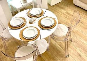 Posedenie v ubytovaní Modern Mini Loft apartment Roma