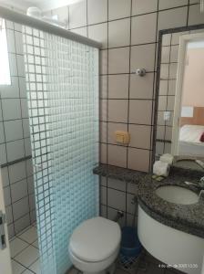 Et badeværelse på Fiori Di Roma Roberto Imoveis