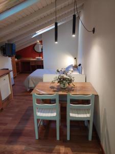 Postel nebo postele na pokoji v ubytování Monoambiente para huéspedes Silvana