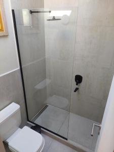 Koupelna v ubytování Monoambiente para huéspedes Silvana