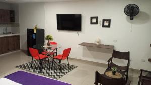 TV/trung tâm giải trí tại Hotel Casa Jairo