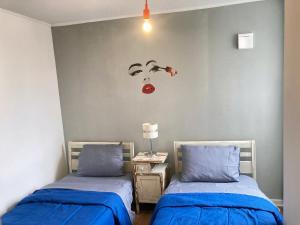 Postel nebo postele na pokoji v ubytování Departamento Amoblado