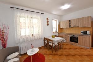 Kuchnia lub aneks kuchenny w obiekcie Apartmani Irena Arvaj