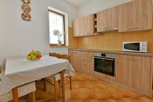Kuchnia lub aneks kuchenny w obiekcie Apartmani Irena Arvaj