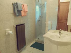 Kúpeľňa v ubytovaní Klára Villa Apartman