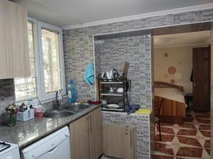 Kuchyň nebo kuchyňský kout v ubytování Villa Vanila