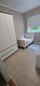 เตียงในห้องที่ Modern house