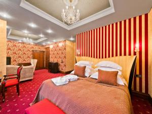 Postel nebo postele na pokoji v ubytování Aqua Center Apartments