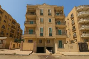 a large building with balconies on the side of it at 2 BR entire apartment - 1402 in Sheikh Zayed