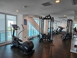 Fitnes oz. oprema za telovadbo v nastanitvi The Cliff Sint Maarten Heaven