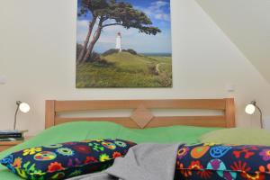 Postel nebo postele na pokoji v ubytování Ferienwohnung Generalsuite