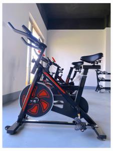 a gym with two exercise bikes in a room at Alpha homes in Gatunga