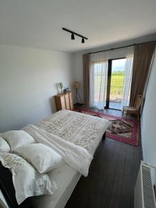 Postel nebo postele na pokoji v ubytování Chateau Resse