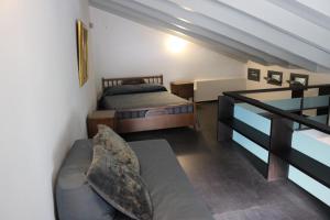 Postel nebo postele na pokoji v ubytování Chorio House Platanias