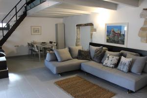 Posezení v ubytování Chorio House Platanias