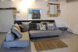 Posezení v ubytování Chorio House Platanias