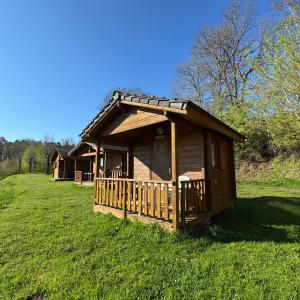 Zahrada ubytování Camping Sérendipité