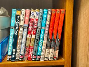 アパートメントにある図書室